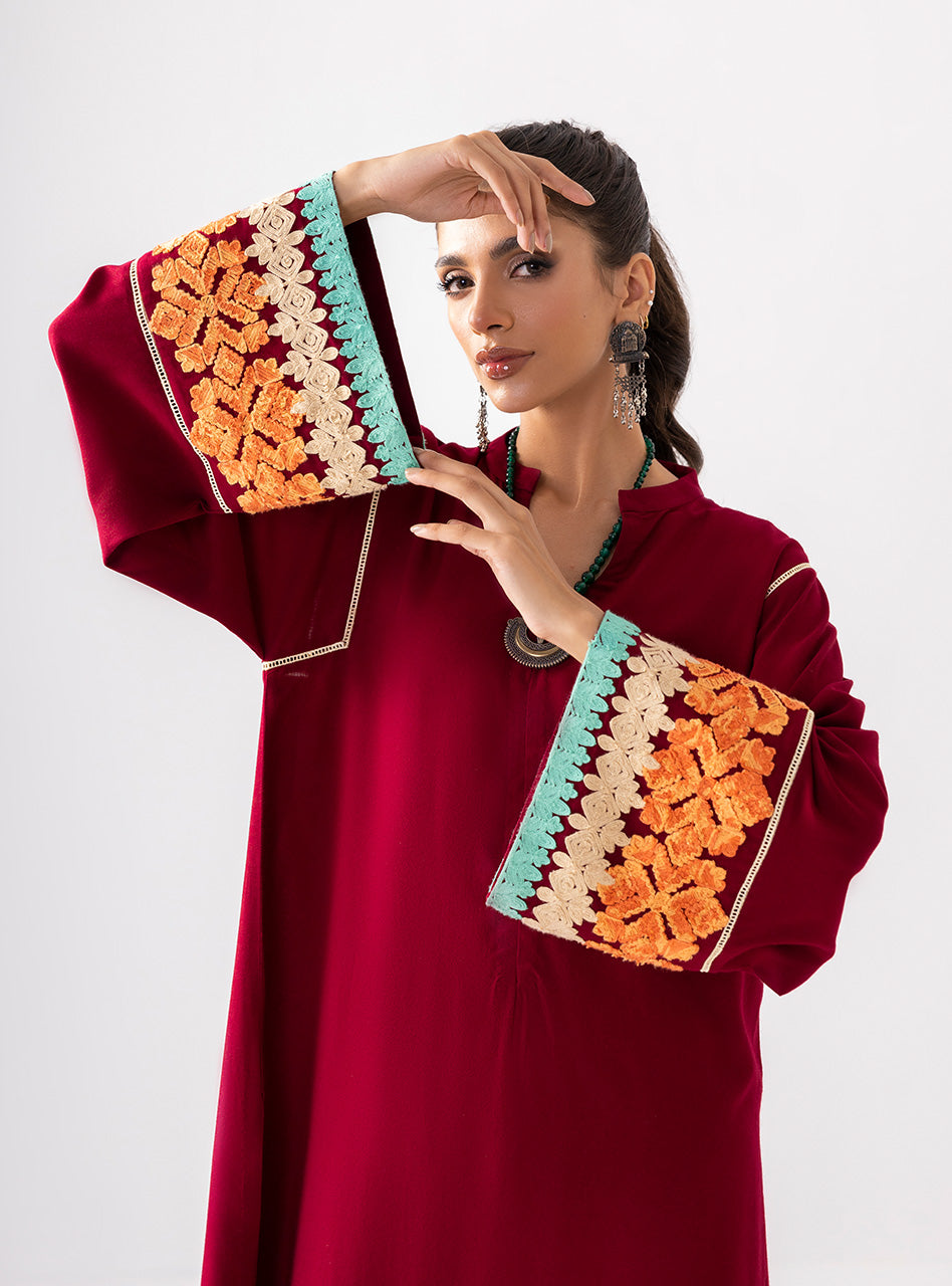 Divine Maroon - Zainab Chottani