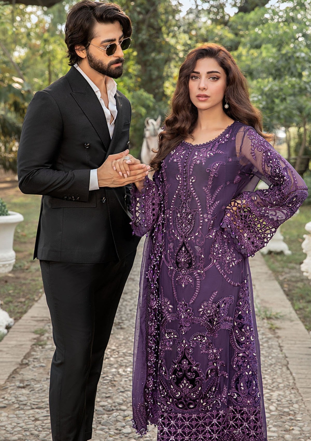 Maria B - Unstitched - Chiffon 24 - MPC24 02