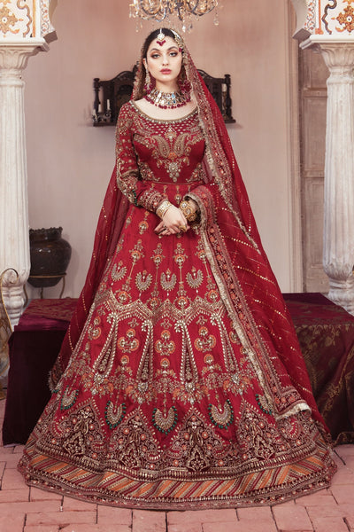 fitted lace wedding dress Red Bridal Maxi