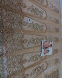 Faiza Saqlain Inspired Mahra Taupe Tiered Bridal Maxi with Dupatta