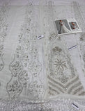 Ammara Khan Inspired Ivory Embellished Bridal Maxi with Dupatta