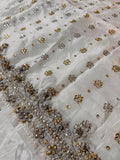 Saira Shakira Inspired Mustard Embellished Maxi with Dupatta