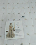 Faiza Saqlain Inspired Ivory Embroidered Gharara Suit with Dupatta