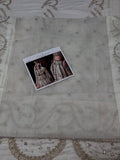 Hussain Rehar Inspired Chamkeli Ivory & Gold Bridal Lehenga