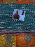 Maria B Inspired Orange Bridal Lehenga with Maroon Choli and Green Dupatta