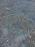 Maria B Inspired Powder Blue Embellished Bridal Maxi with Dupatta