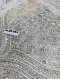 Ammara Khan Inspired Ivory Embellished Bridal Maxi with Dupatta