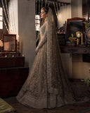 Faiza Saqlain Wedding Couture Net Embroidered Unstitched