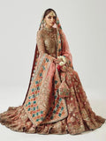 Peach Multicolor Bridal Lehenga Set