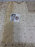 Haris Shakeel Inspired Pale Blue & Gold Embroidered Suit with Dupatta