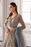 Maria B - 3 Piece Unstitched Embroidered Net Suit - BD-3002