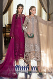 3 Piece Unstitched Embroidered Lawn Suit | D-2502-B