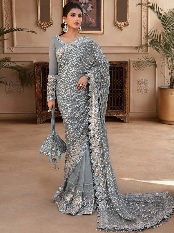 Mbroidered Blue – BD-2602 - Summer Collection 2023
