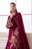 Maria B - 3 Piece Unstitched Embroidered Chiffon Suit - BD-3003
