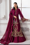 Maria B - 3 Piece Unstitched Embroidered Chiffon Suit - BD-3003