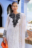 Maria B - 3 Piece Unstitched Embroidered Paper Cotton Suit - D-2505-A