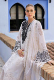 Maria B - 3 Piece Unstitched Embroidered Paper Cotton Suit - D-2505-A