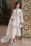 3 Piece Unstitched Embroidered Organza Suit | D-2506-A