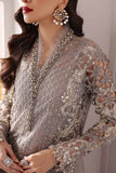 Maria B - 3 Piece Unstitched Embroidered Organza Suit - BD-3006
