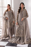 Maria B - 3 Piece Unstitched Embroidered Organza Suit - BD-3006