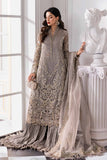 Maria B - 3 Piece Unstitched Embroidered Organza Suit - BD-3006