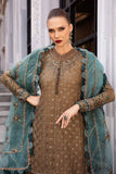 Maria B Embroidered Satin Suit - Formal - CST-808