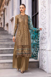 Maria B Embroidered Satin Suit - Formal - CST-808