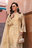 3 Piece Unstitched Embroidered Organza Suit | D-2509-A