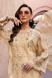 3 Piece Unstitched Embroidered Organza Suit | D-2509-A