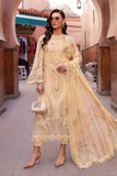 3 Piece Unstitched Embroidered Organza Suit | D-2509-A