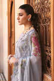 3 Piece Unstitched Embroidered Organza Suit | D-2509-B