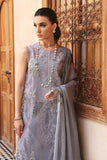 3 Piece Unstitched Embroidered Organza Suit | D-2509-B