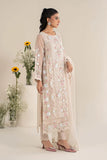 Maria B - 3 Piece Embroidered Organza Suit - Off White