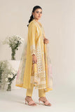 Maria B - 3 Piece Embroidered Dobby Lawn Suit - YELLOW