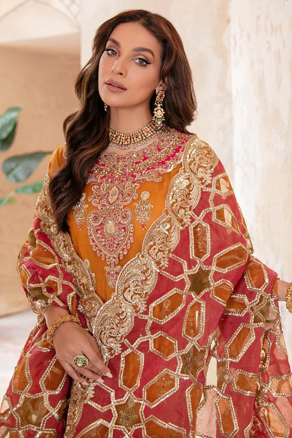 Aangan by Imrozia Premium Embroidery Wedding Formals Suit IB-23 Gul-e-Rana