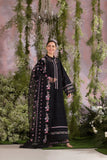 Unstitched Luxury Lawn Black - Sobia Nazir