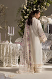 Unstitched Luxury Lawn Off White - Sobia Nazir