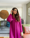 Fuchsia Fringe Set