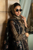 Maria B - SF-EF25-24 3 Piece Embroidered Organza Suit