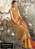 Mbroidered By Maria B Embroidered Organza Suits Unstitched 4 Piece MB23MW D7 - Luxury Collection