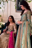 Harris Shakeel Sea-Green Gold – Addawork Formal Wedding Suit