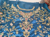 Tabya Tabeer – Luxury Tussel Silk Suit with Embroidered Hand Work