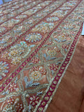 Faiza Saqlain – Luxury Formal Gharara Suit (Tussel Silk Embellished)