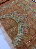 Faiza Saqlain – Luxury Formal Gharara Suit (Tussel Silk Embellished)