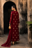 Vintage Nayab – Luxury Formal 3 Piece Suit (Tussel Silk Embellished)