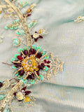 Harris Shakeel Sea-Green Gold – Addawork Formal Wedding Suit
