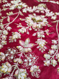 Product Title
Tabeer – Magenta Sheesha Silk Suit with Hand Work