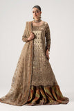 Maria B Zuhaal | Premium Tissue Zarri Embroidered Sharara with Masoori Dupatta
