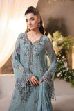 Maria B - 3 Piece Embroidered Chiffon Suit - MPC-26-106