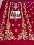 Vintage Nayab – Luxury Formal 3 Piece Suit (Tussel Silk Embellished)